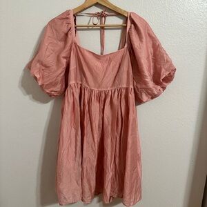 Antonio Melani Puff Sleeve Mini Dress (with pockets!)